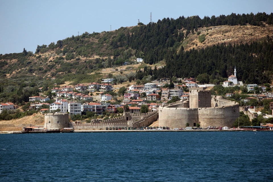 The fortress of Kilitbahir guarding the narrows of the Dardanelles